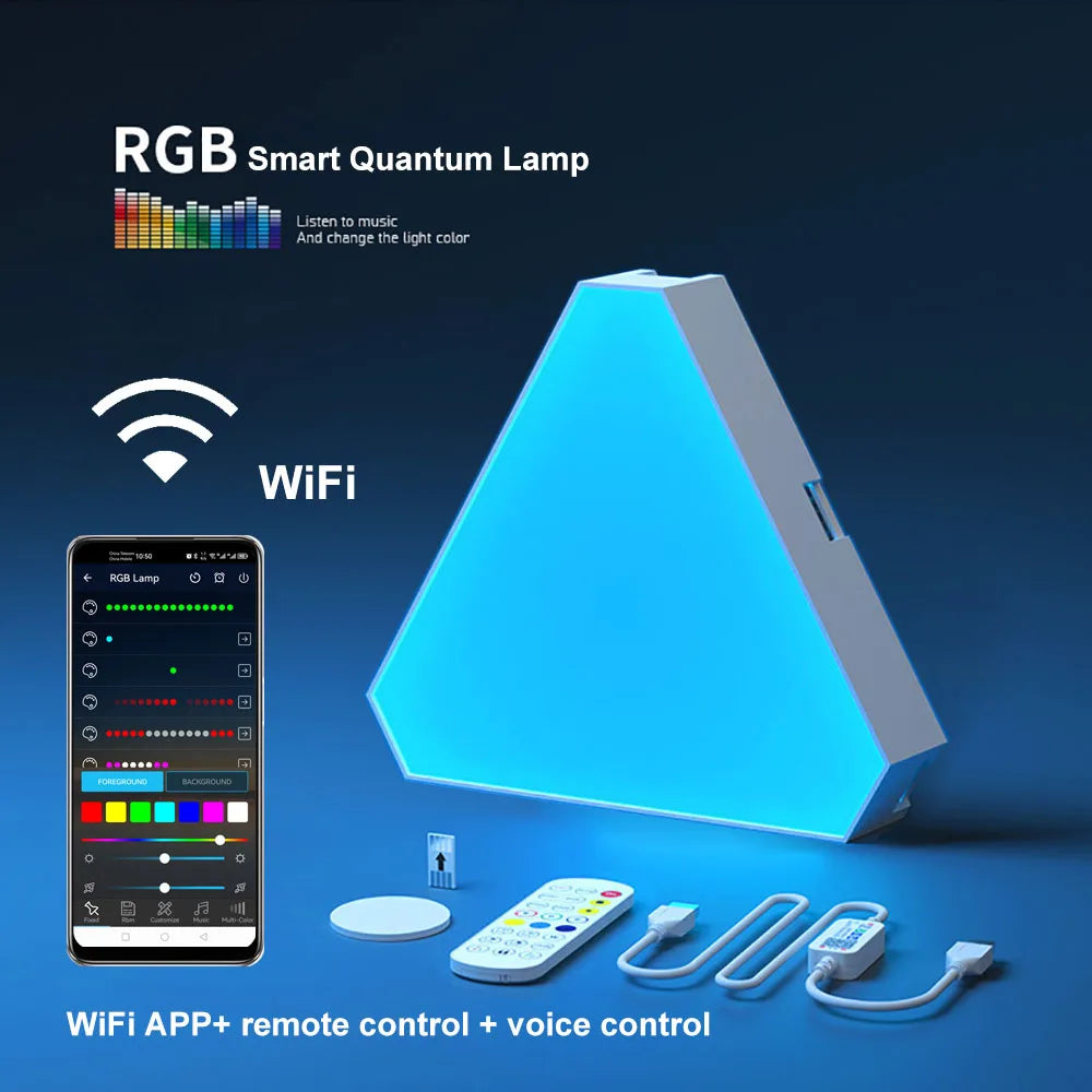 LED Triangular RGB Smart