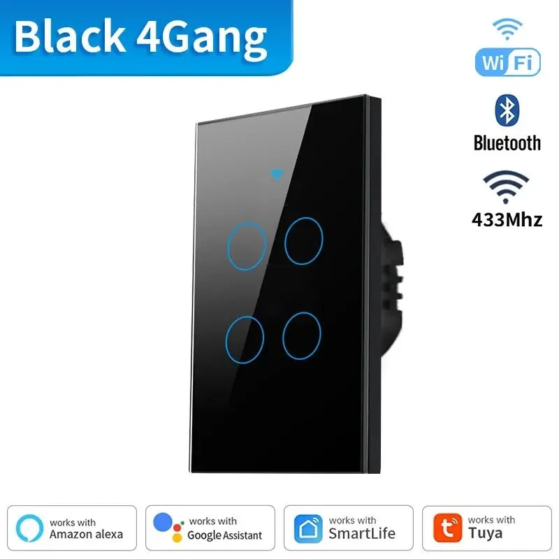 Interruptores inteligentes WiFi + Bluetooth