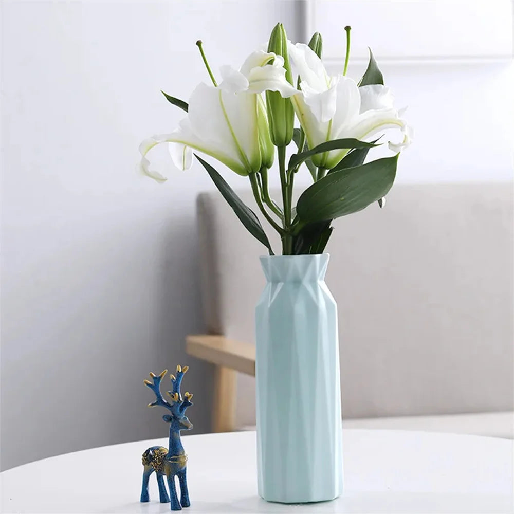 Vaso de flores estilo nórdico