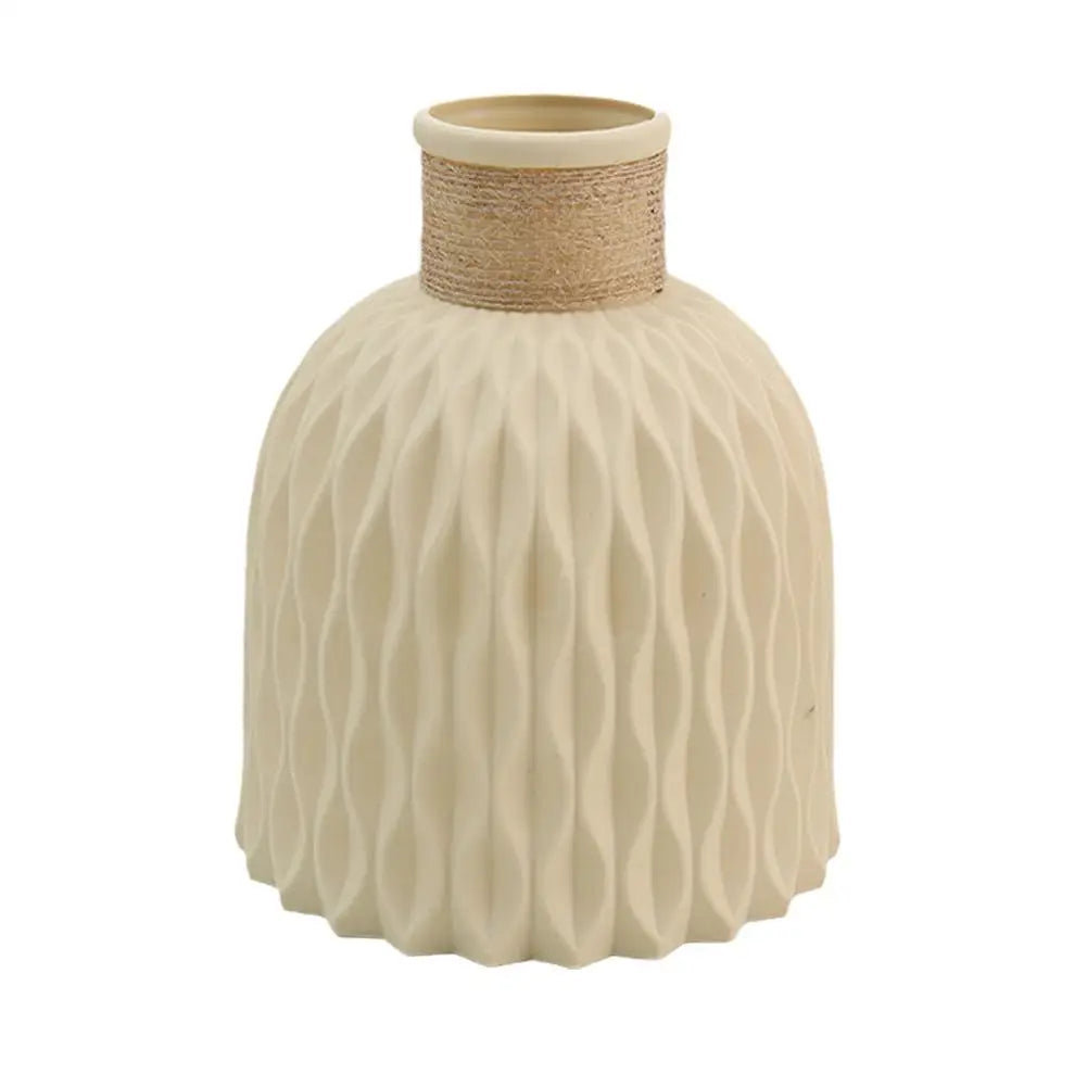 Vaso com corda para plantas