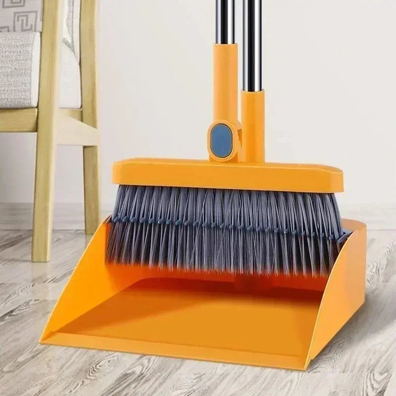 Conjunto de vassoura doméstica