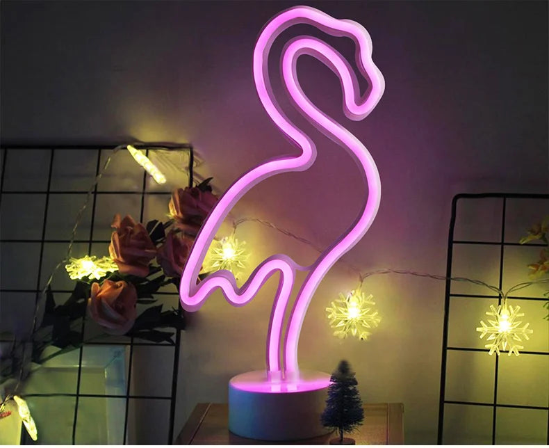 Figuras de LED para decoração
