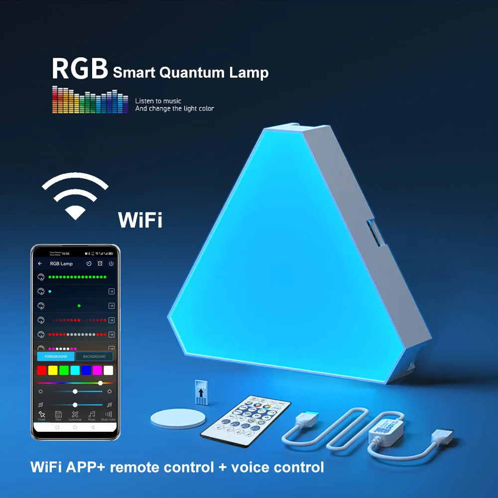 LED Triangular RGB Smart