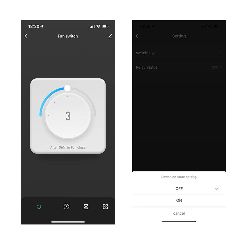 Interruptor Smart para ventilador