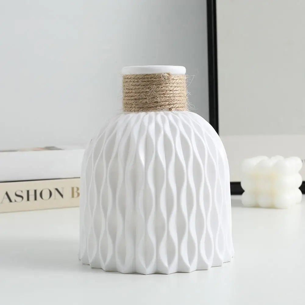 Vaso com corda para plantas