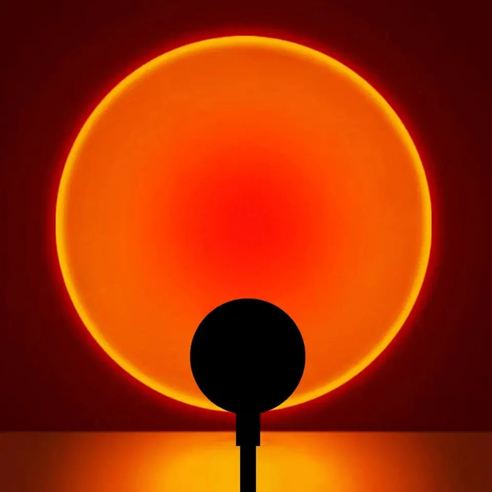 Lâmpada de LED USB por do Sol