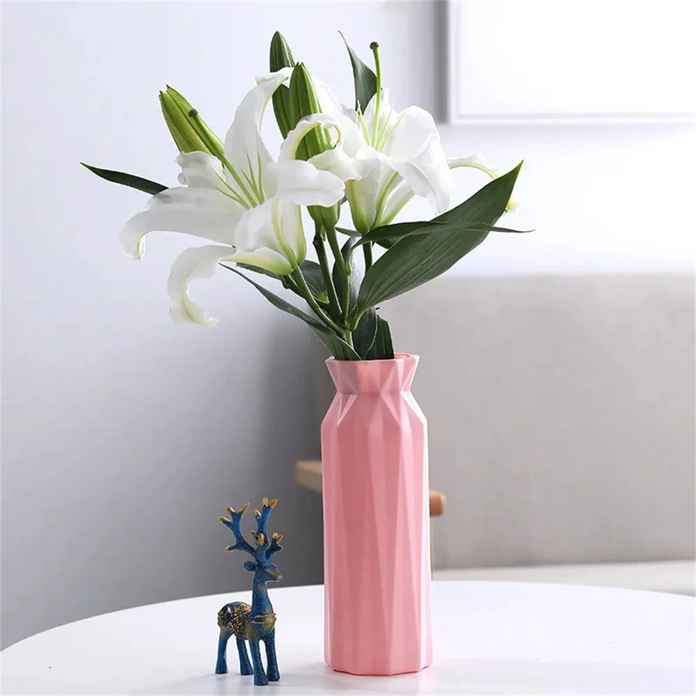 Vaso de flores estilo nórdico