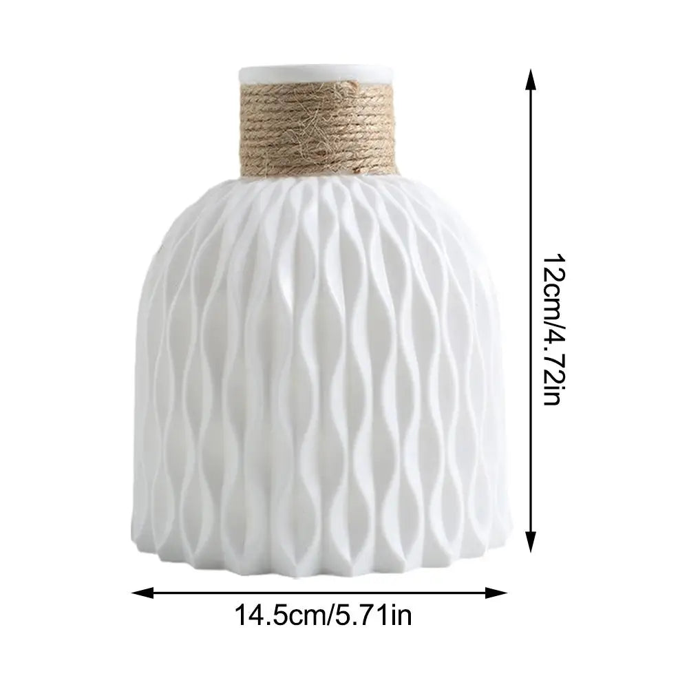 Vaso com corda para plantas
