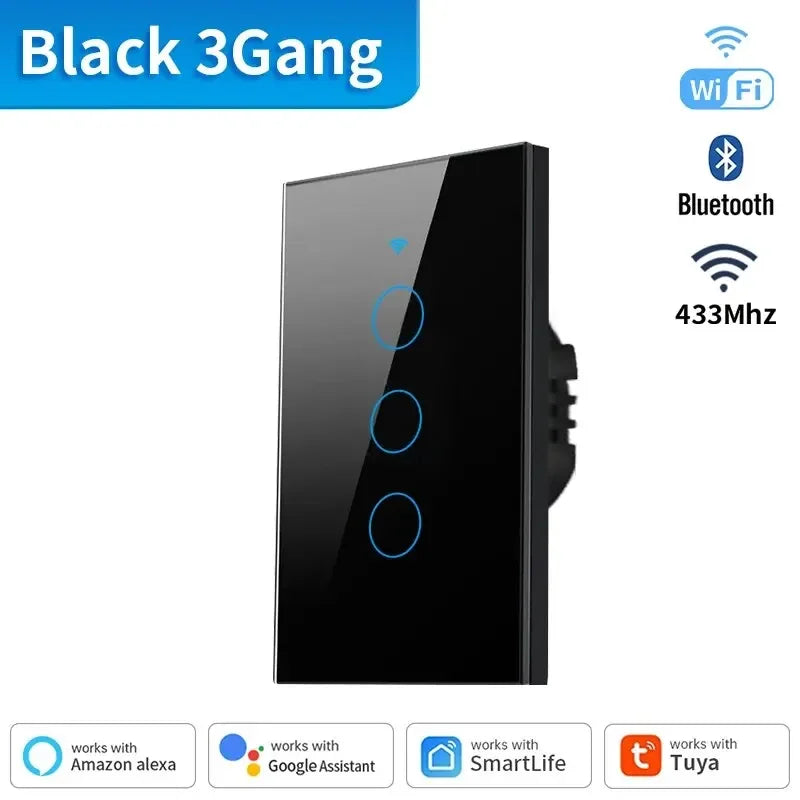 Interruptores inteligentes WiFi + Bluetooth