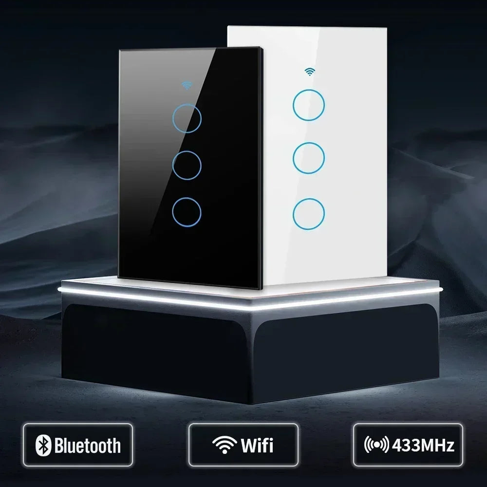 Interruptores inteligentes WiFi + Bluetooth