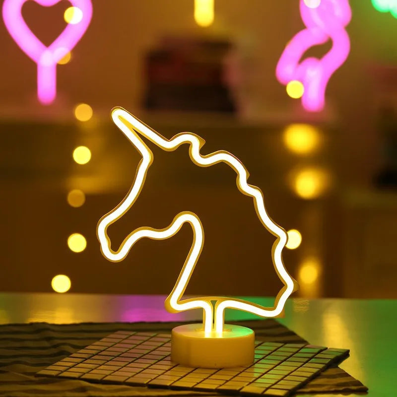 Figuras de LED para decoração