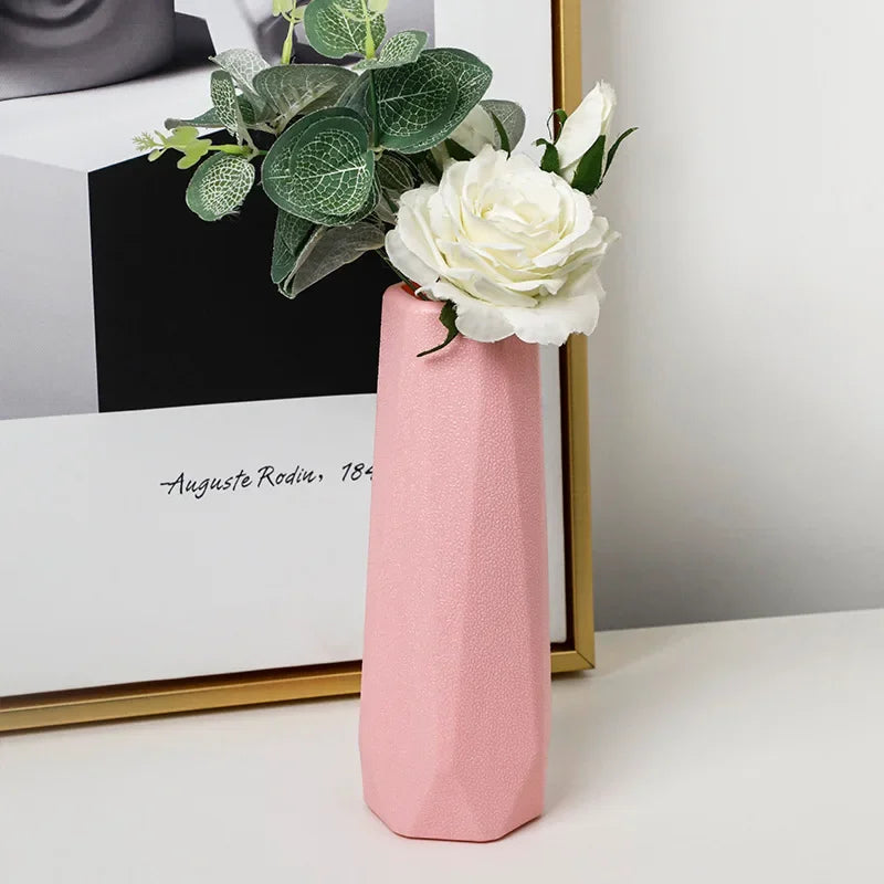 Vaso de flores estilo nórdico