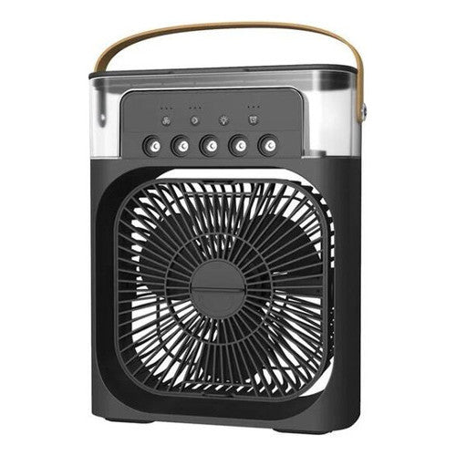 Ventilador e humidificador portátil